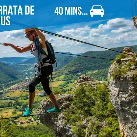 Apartmán Le Roqueprins - Netflix/wi-fi Fibre/terrasse Banassac