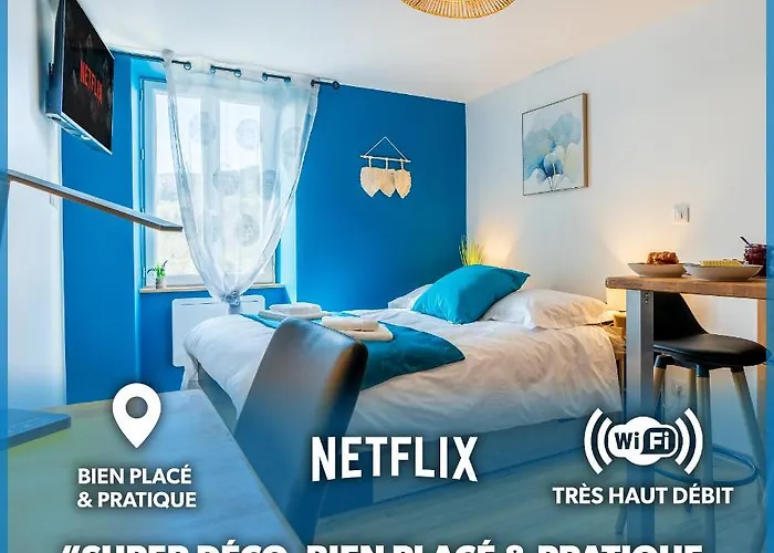 Le Roqueprins - Netflix/wi-fi Fibre/terrasse Appartement Banassac